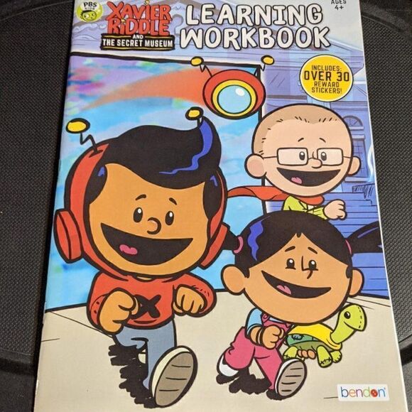 🆕Bendon Publishing PBS Kids Xavier Riddle Social/Emotional Skills Workbook w/S… - Picture 1 of 4
